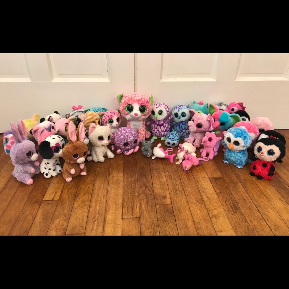 Beanie Boo Stuffed Plush Toy Lot Collection